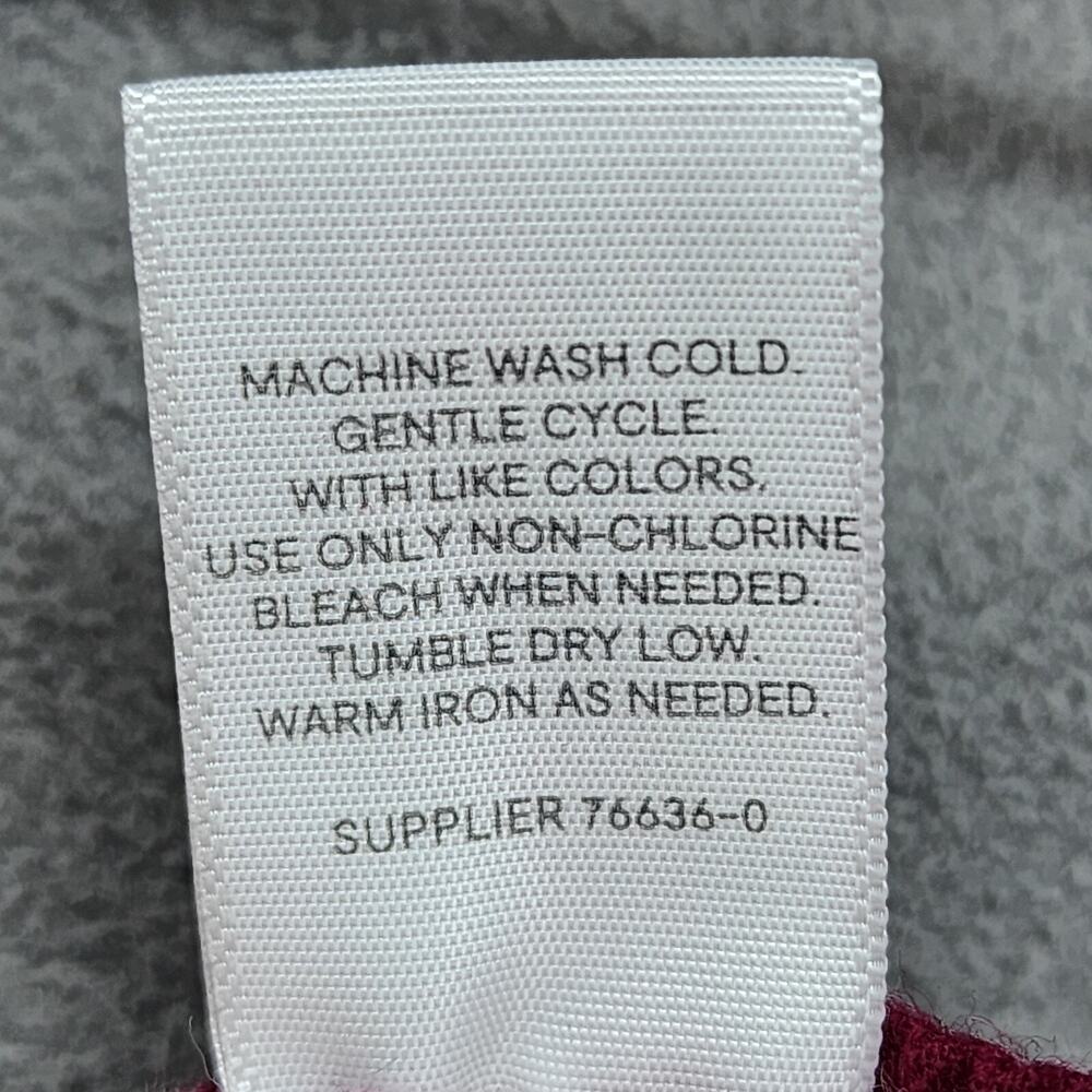 NWOT Liz Claiborne Women's XXLARGE Pajama Set Burgundy Paisley Sleep Lounge Wear - Picture 10 of 16